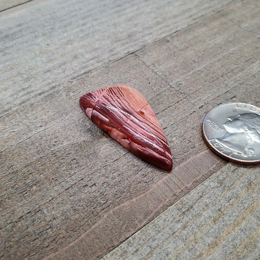 Howardite (aka Rattlesnake Jasper) - 26.9 carats (40 mm x 19 mm) - Earth & Hammer