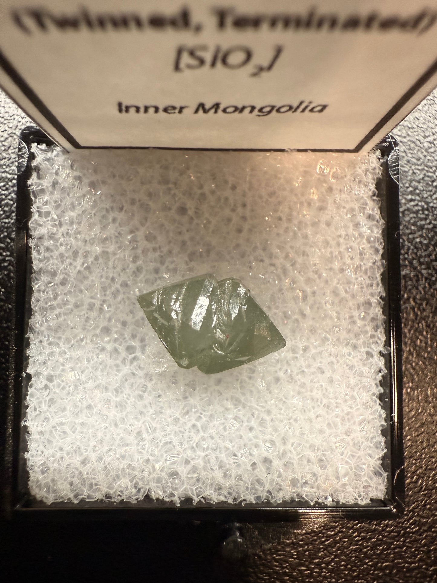 Twinned & Terminated “Skeletal” Quartz Specimen