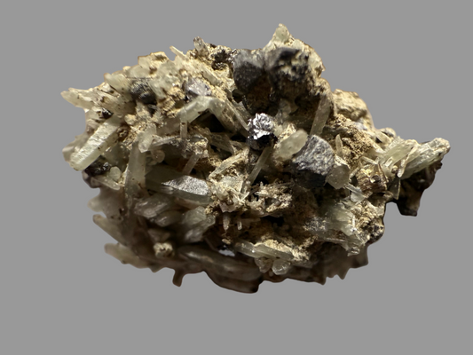 Galena w. Quartz Specimen