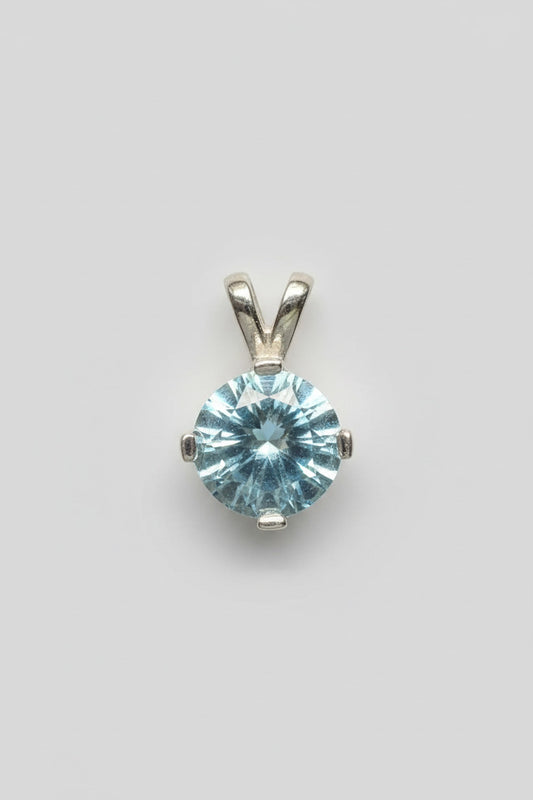 Custom Topaz Pendant