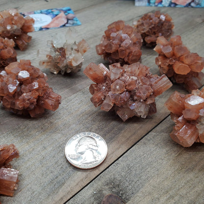 Aragonite Star Clusters - Earth & Hammer