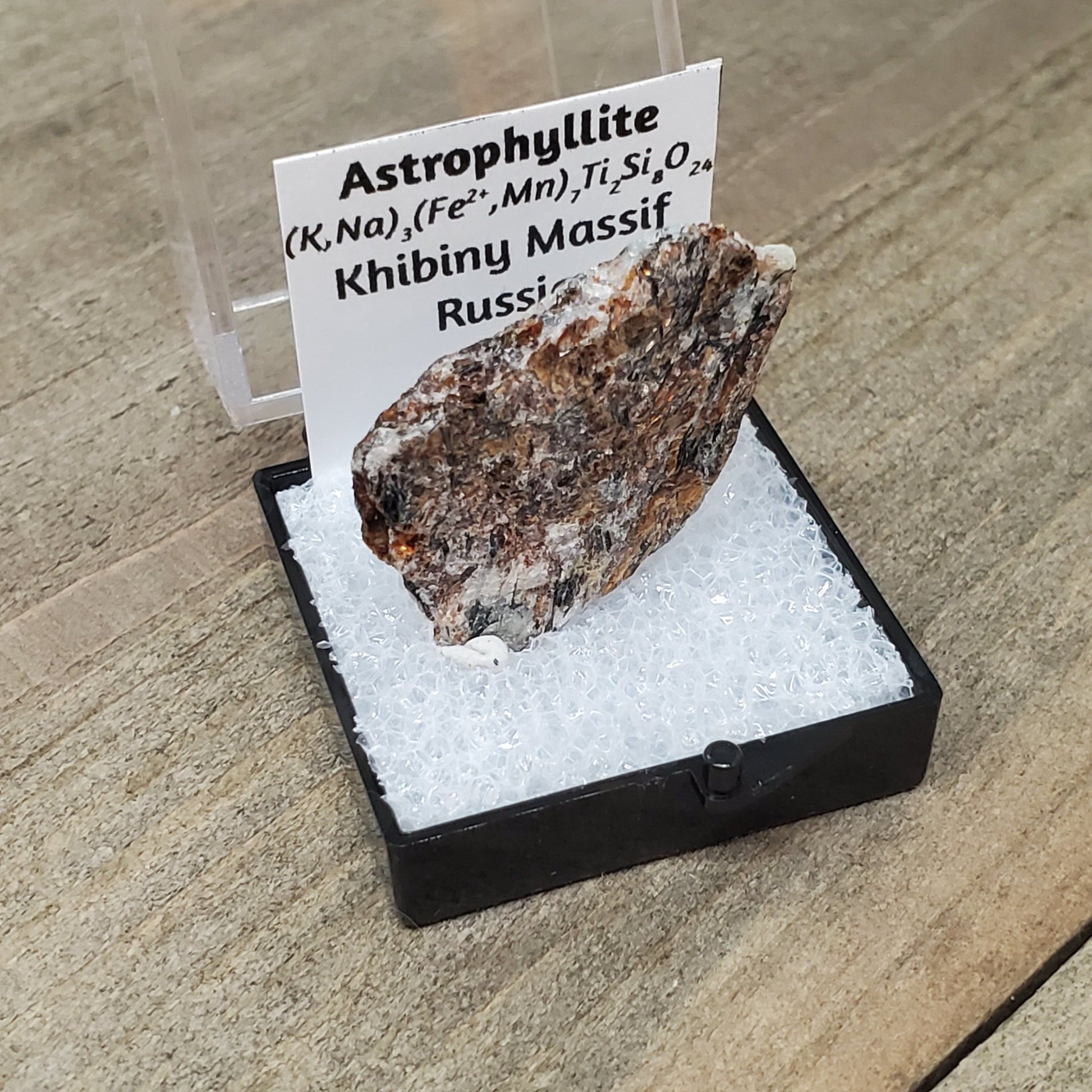 Astrophyllite Specimen #2 - Earth & Hammer