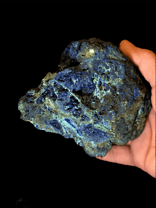 Azurite and Malachite - Large Cabinet Specimen - Earth & Hammer