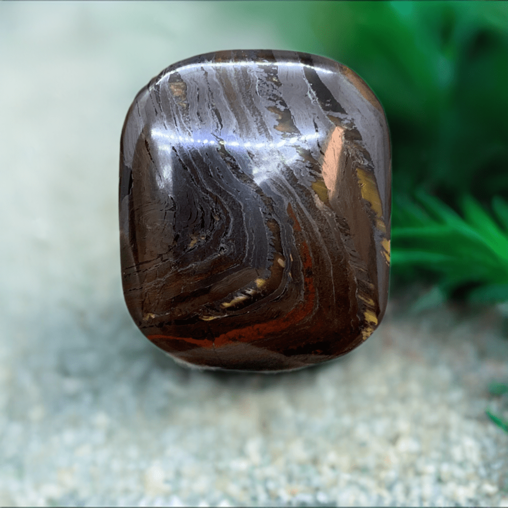 Banded Iron Formation "Tiger Iron" Cabochon - 59 carats - Earth & Hammer