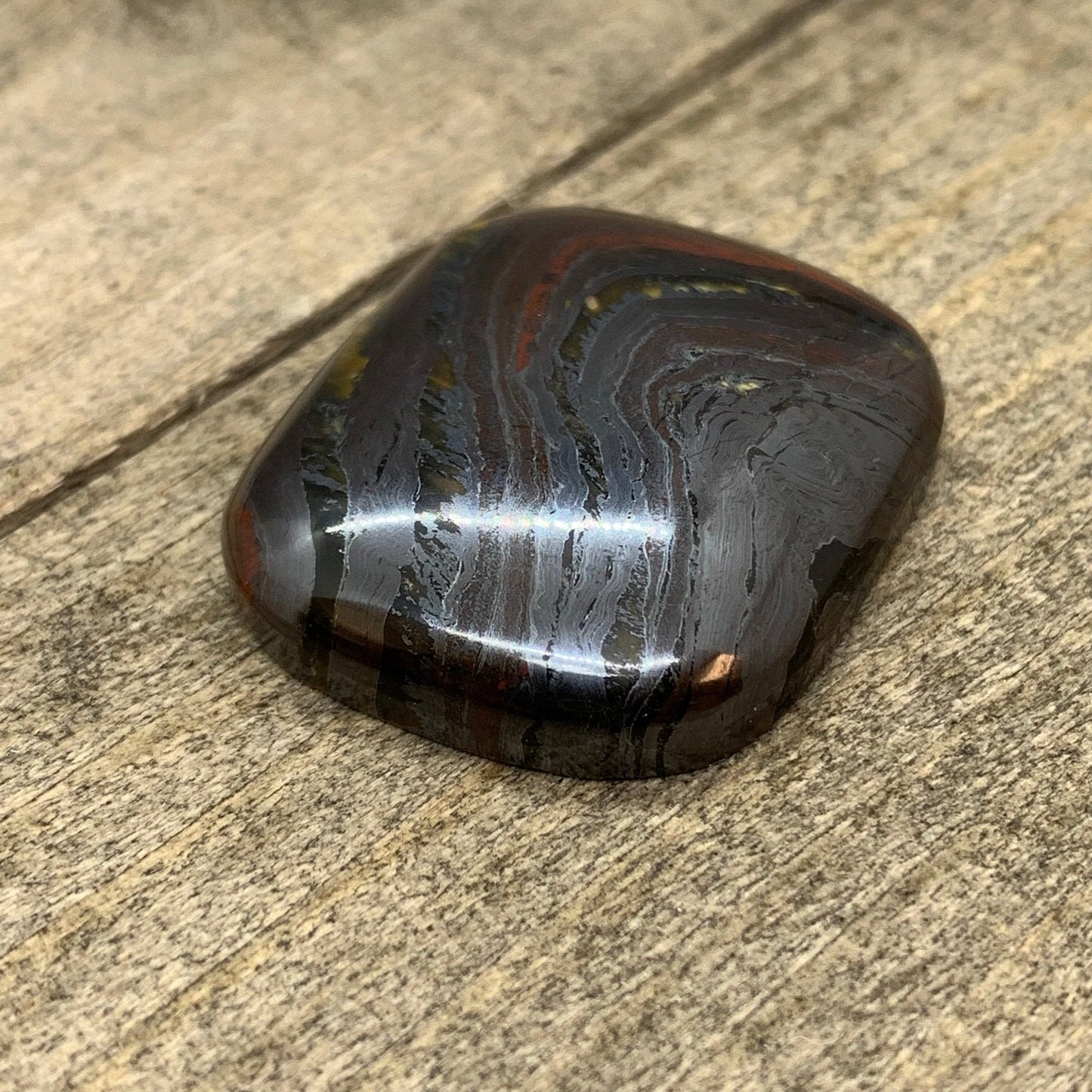 Banded Iron Formation "Tiger Iron" Cabochon - 59 carats - Earth & Hammer