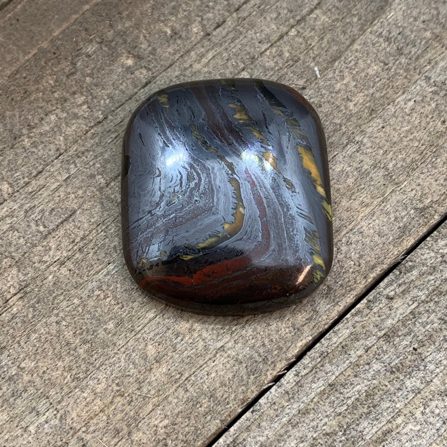 Banded Iron Formation "Tiger Iron" Cabochon - 59 carats - Earth & Hammer