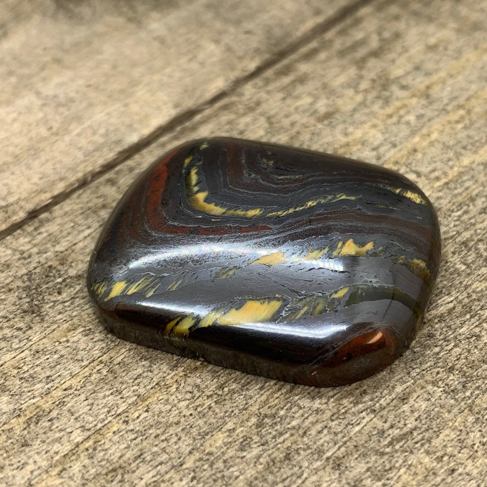 Banded Iron Formation "Tiger Iron" Cabochon - 59 carats - Earth & Hammer