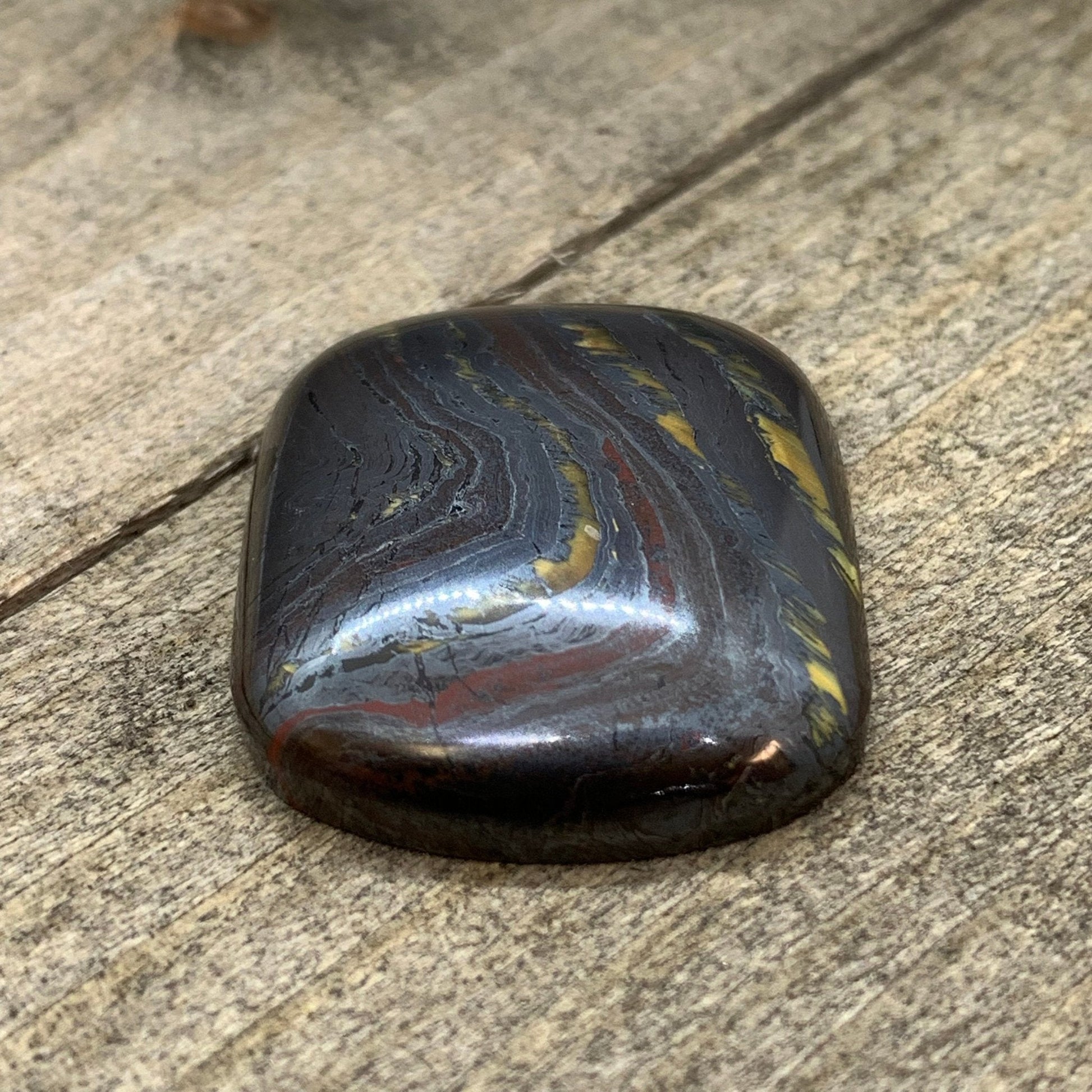 Banded Iron Formation "Tiger Iron" Cabochon - 59 carats - Earth & Hammer