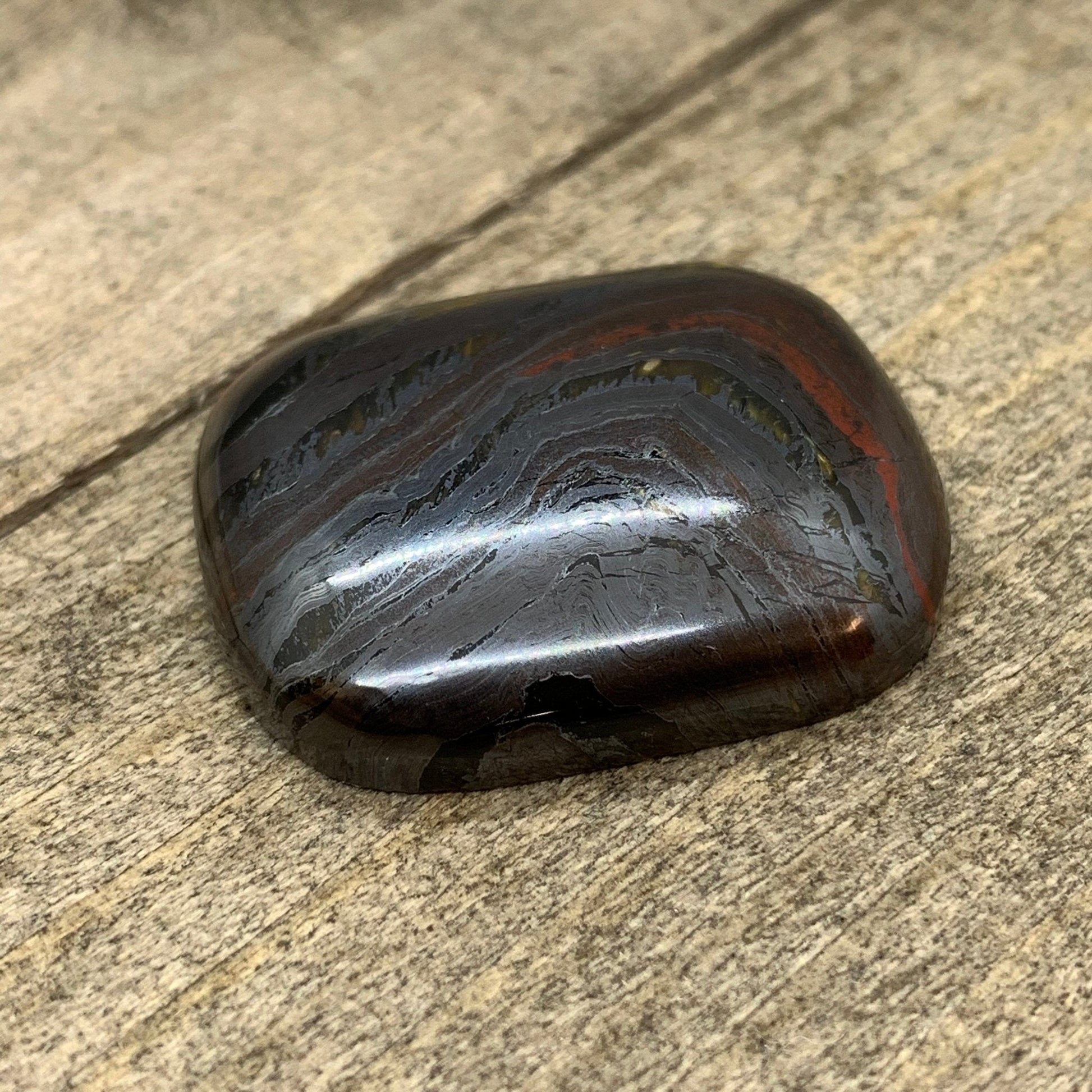 Banded Iron Formation "Tiger Iron" Cabochon - 59 carats - Earth & Hammer