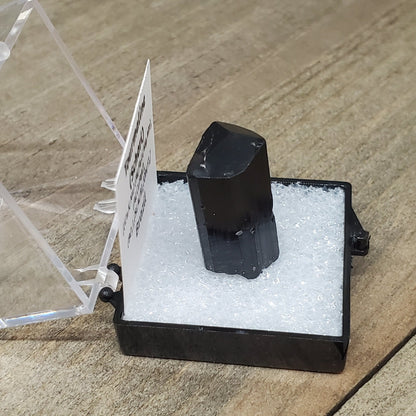 Black Tourmaline (Schorl) Specimen #1 - Earth & Hammer