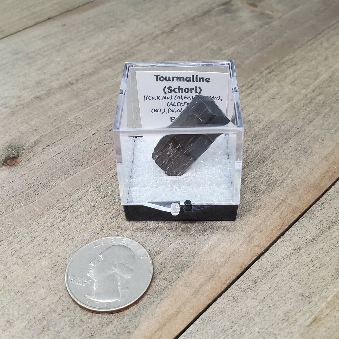 Black Tourmaline (Schorl) Specimen #2 - Earth & Hammer