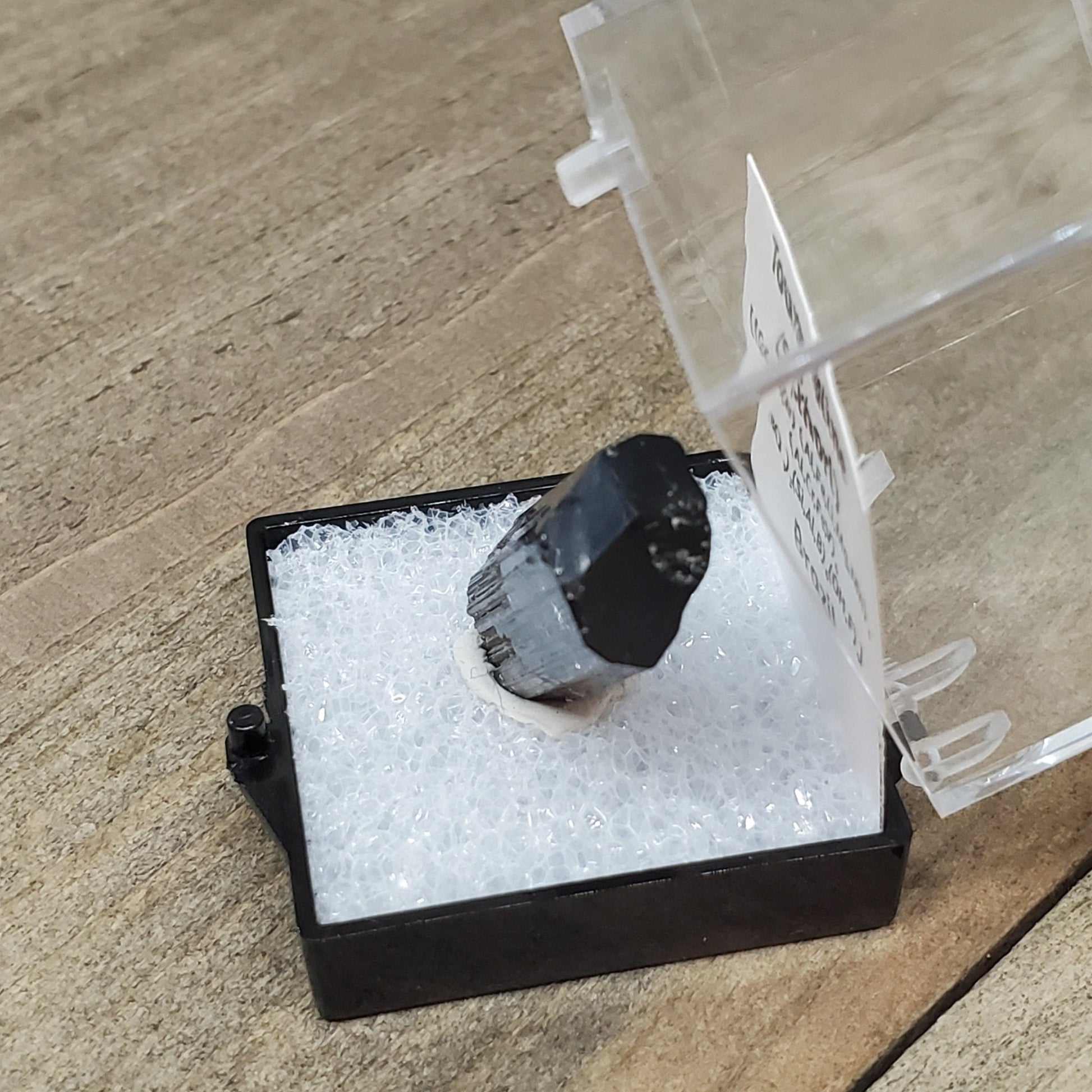 Black Tourmaline (Schorl) Specimen #2 - Earth & Hammer