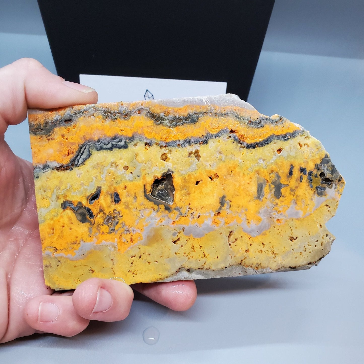 Bumblebee Jasper Rough Slab - Earth & Hammer