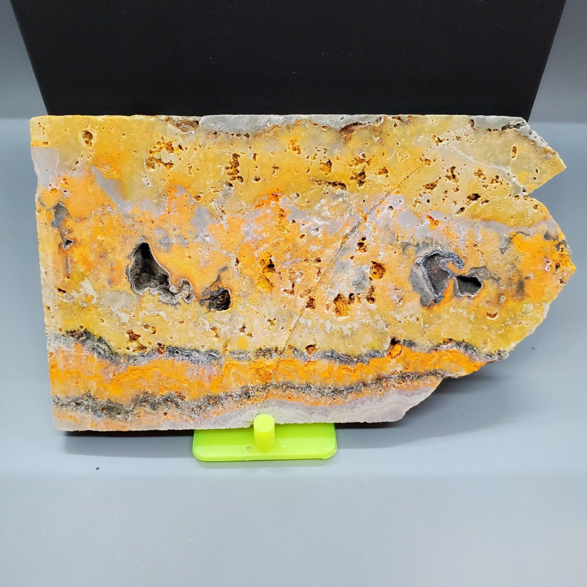 Bumblebee Jasper Rough Slab - Earth & Hammer