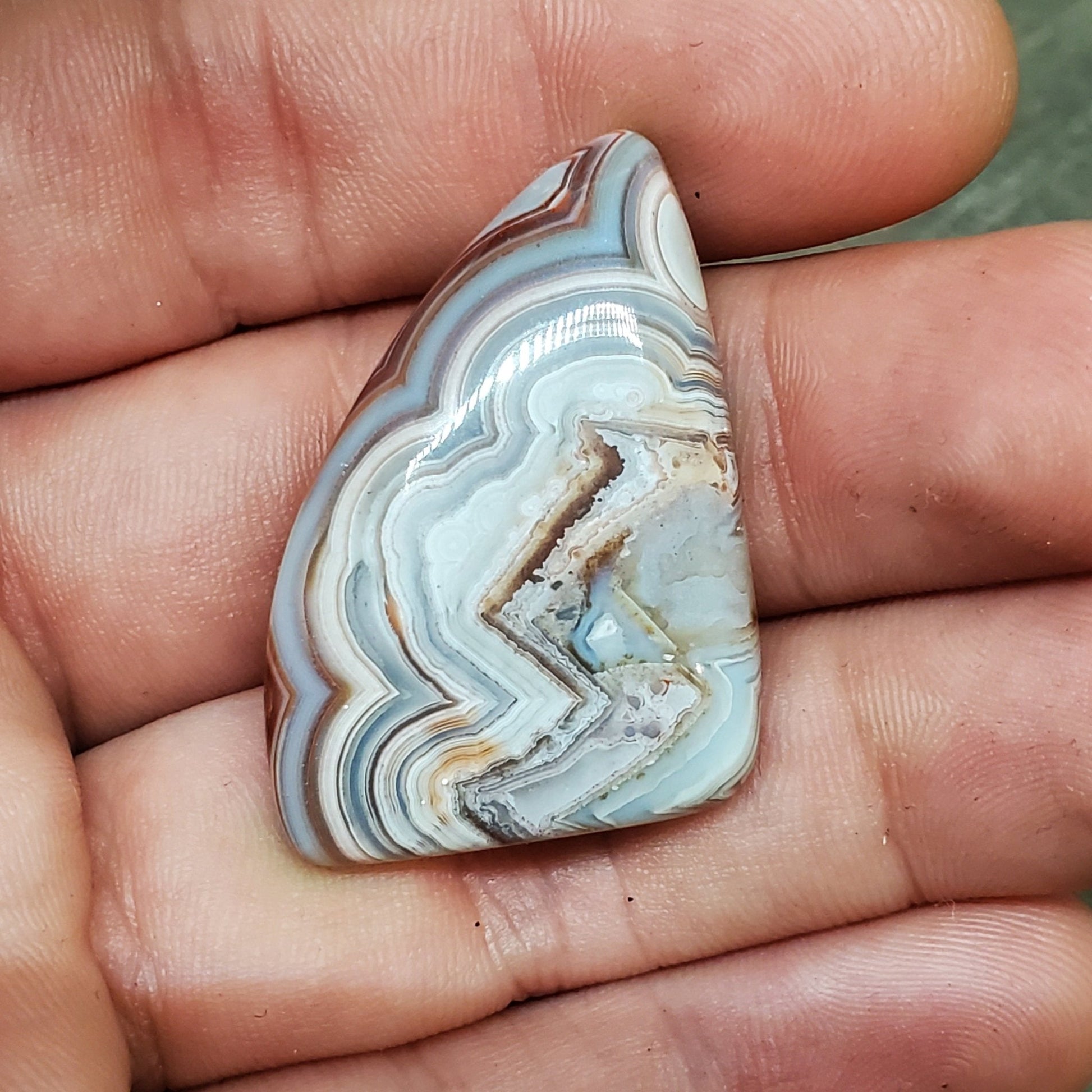 Crazy Lace Agate Cabochon - 41 Carats - Earth & Hammer