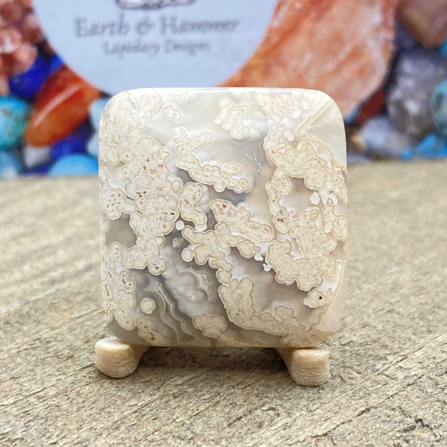 Crazy Lace Agate Cabochon - 36 Carats - Earth & Hammer