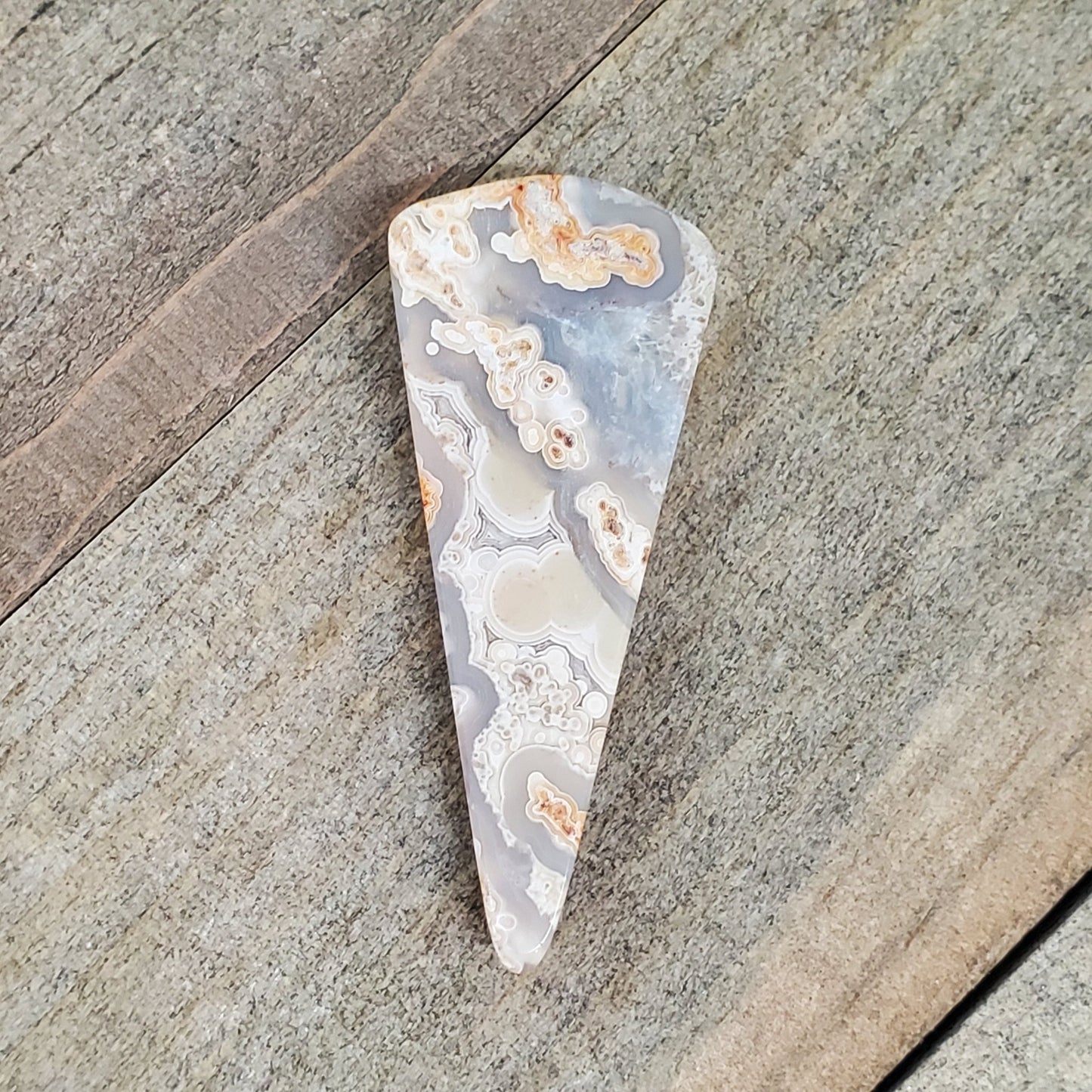 Crazy Lace Agate Cabochon - 43.25 Carats - Earth & Hammer