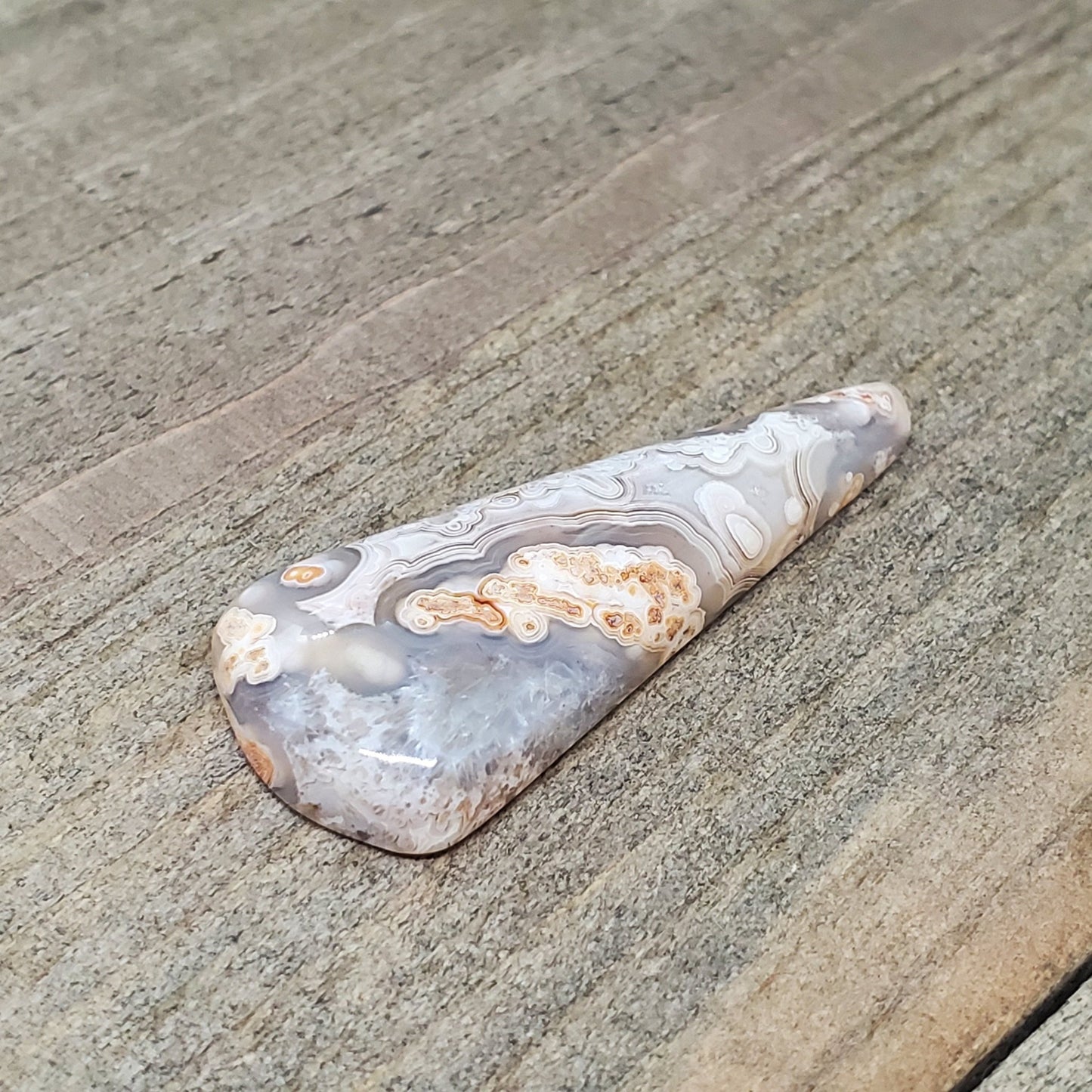 Crazy Lace Agate Cabochon - 43.25 Carats - Earth & Hammer