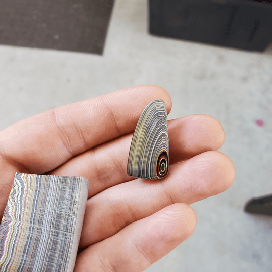 Fordite Cabochon - Earth & Hammer