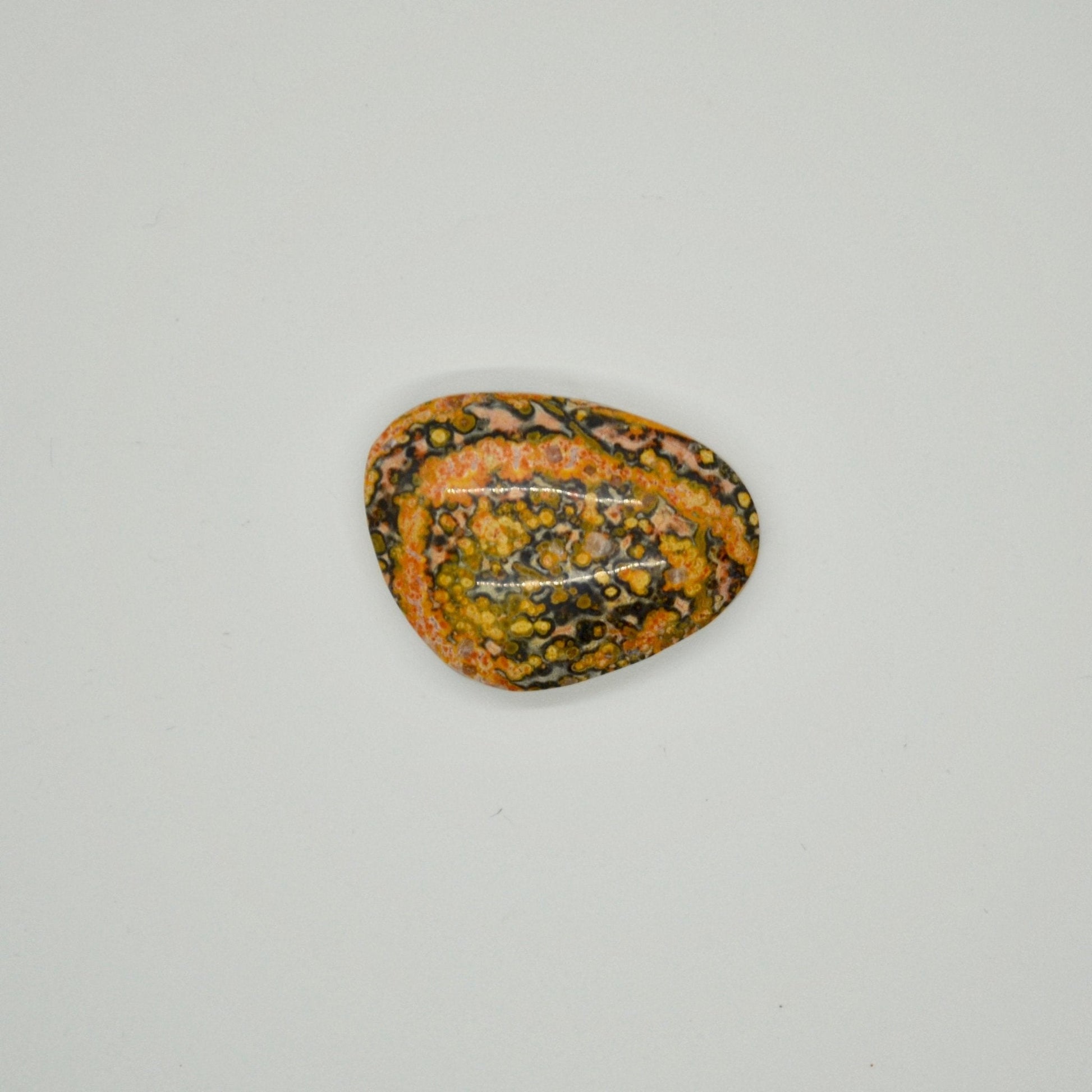 Leopard Skin Jasper Cabochon - 36.7 carats (22.6 mm x 30.5 mm) - Earth & Hammer