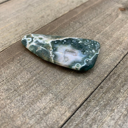 Ocean Jasper Cabochon - 58.6 carats (48.2 mm x 25.5 mm) - Earth & Hammer