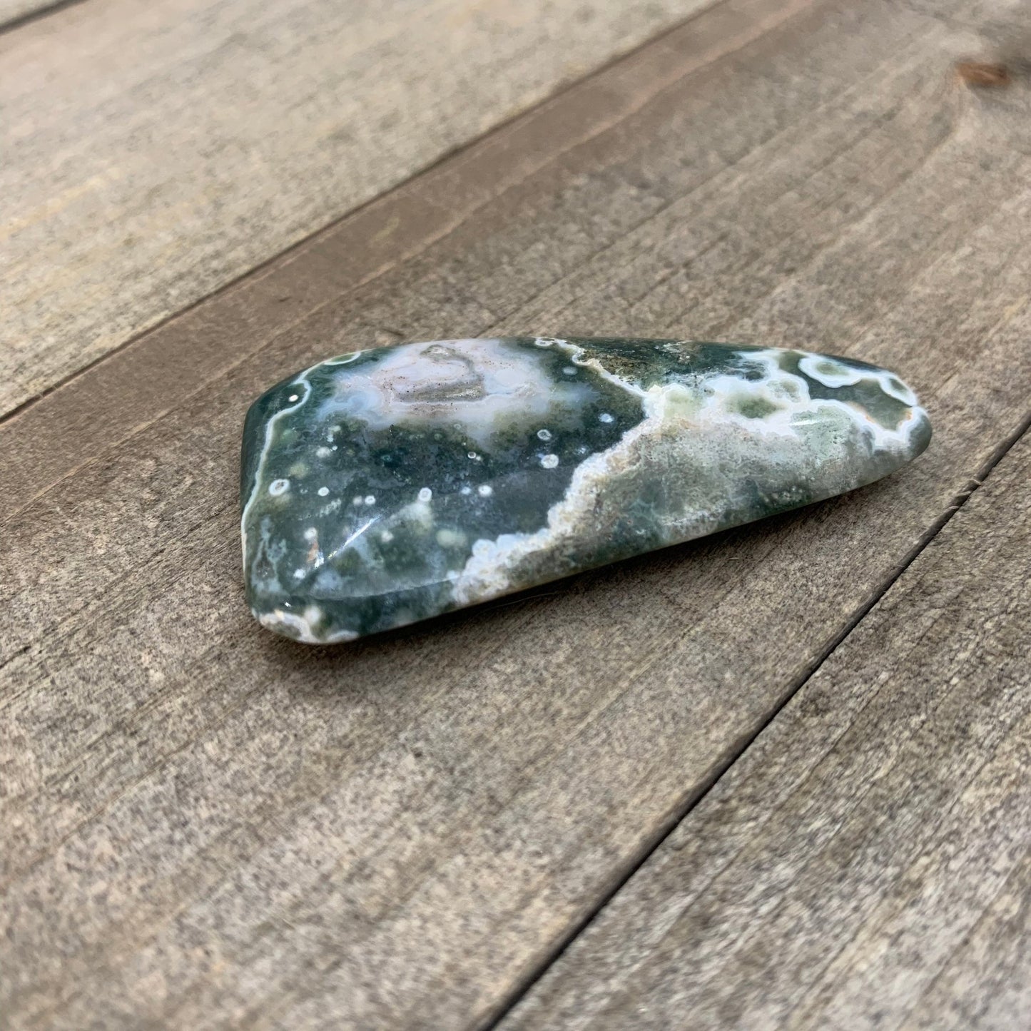 Ocean Jasper Cabochon - 58.6 carats (48.2 mm x 25.5 mm) - Earth & Hammer