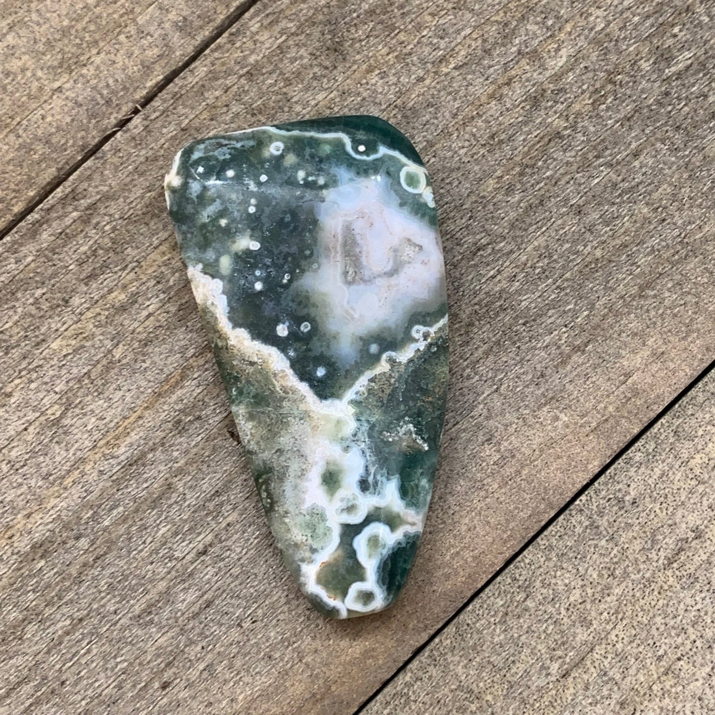 Ocean Jasper Cabochon - 58.6 carats (48.2 mm x 25.5 mm) - Earth & Hammer