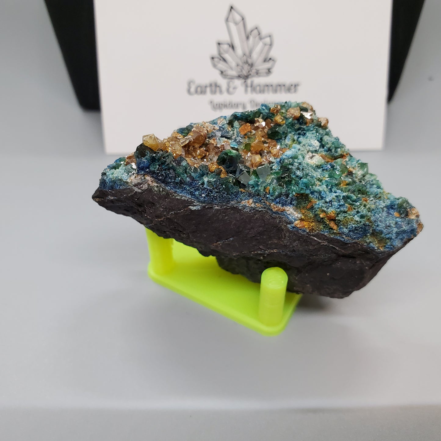 Lazulite with Quartz & Siderite (Canada)