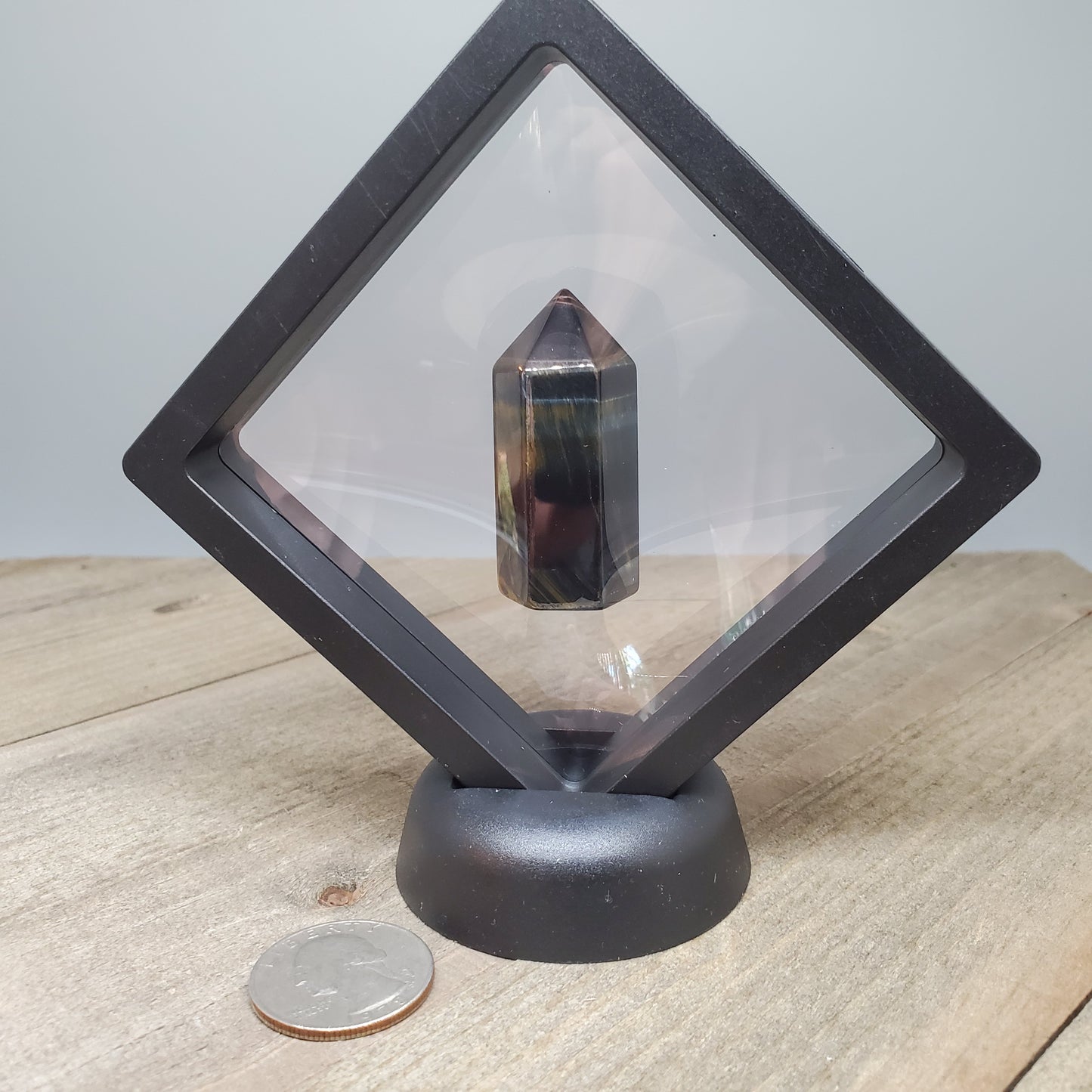 Tiger's Eye / Falcon's Eye Obelisk Display