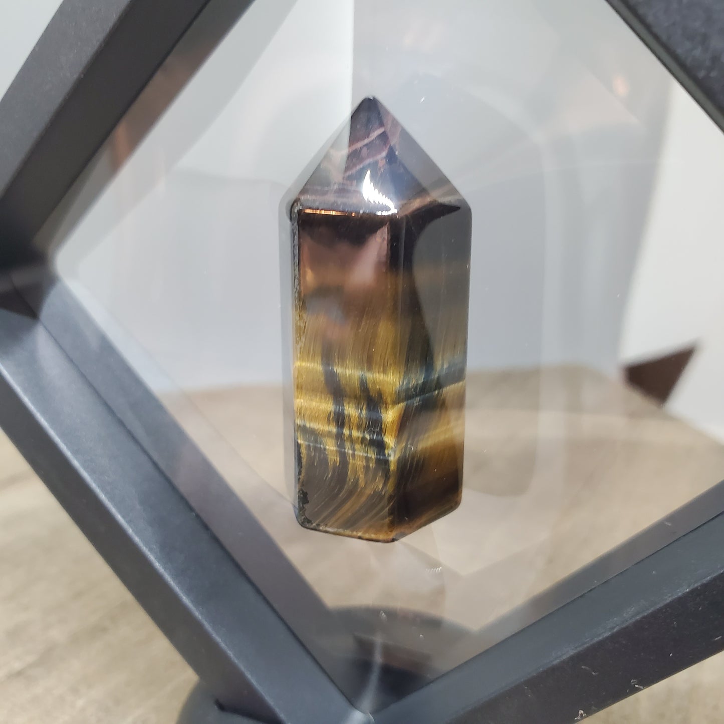 Tiger's Eye / Falcon's Eye Obelisk Display