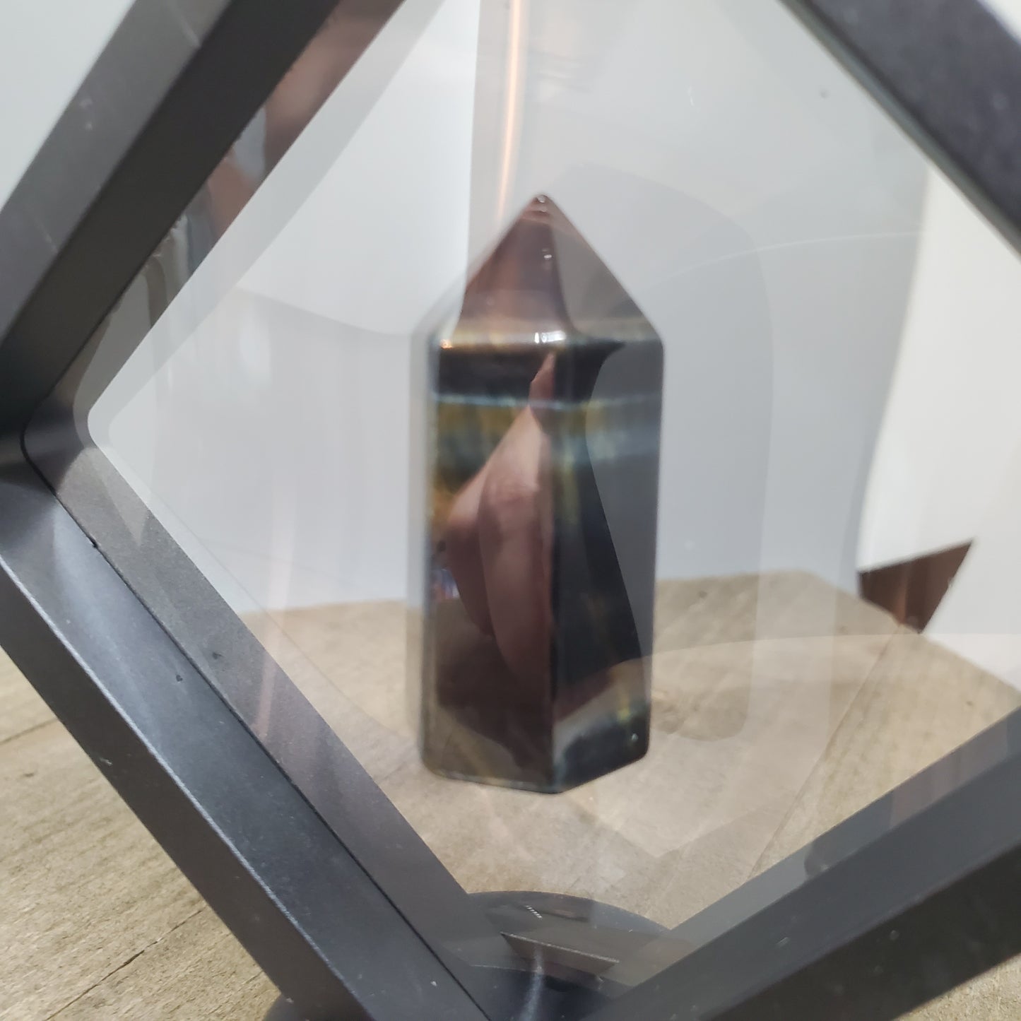 Tiger's Eye / Falcon's Eye Obelisk Display